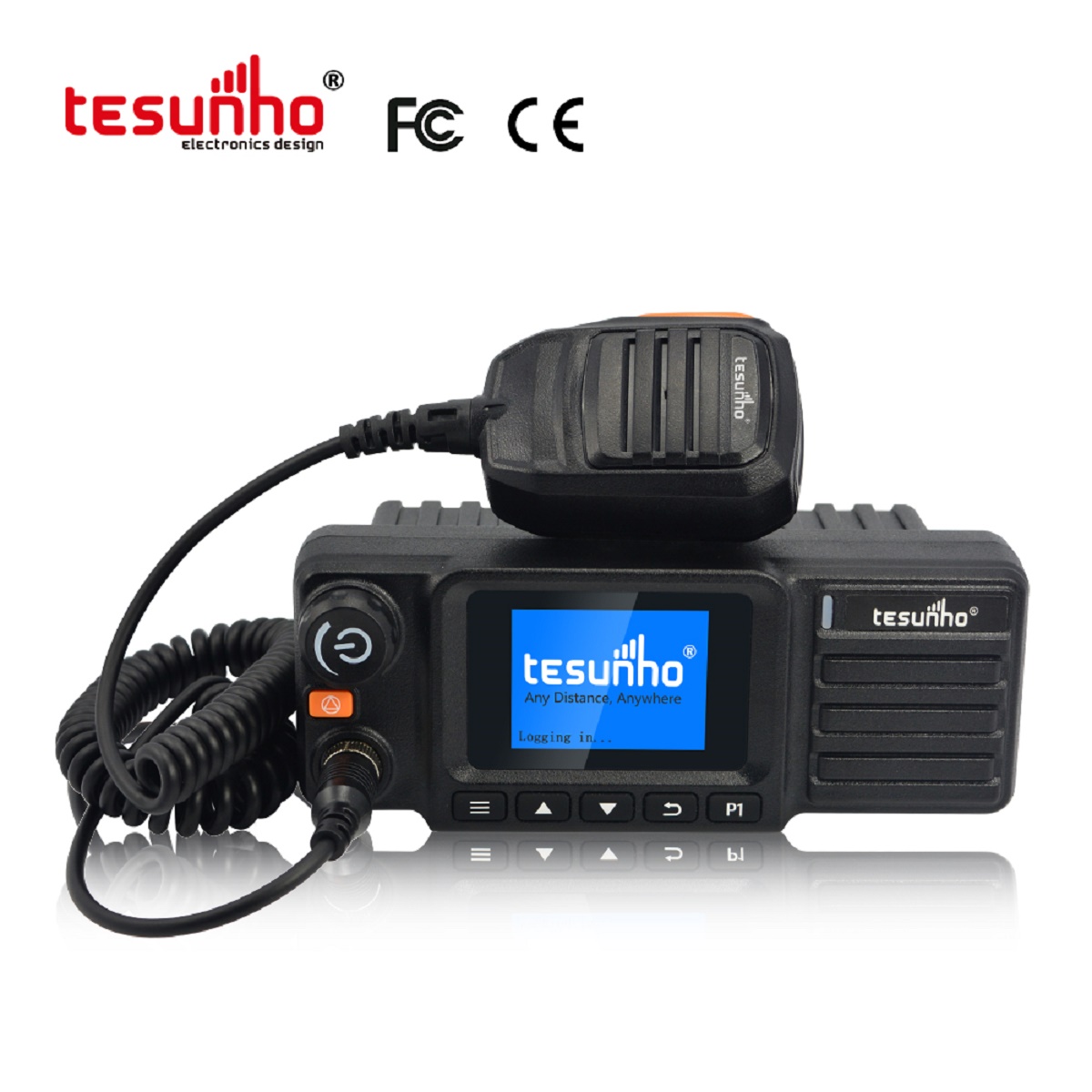 Trunk Mobile Radio LTE 4G Walkie Talkie With GPS Tracking TM-990