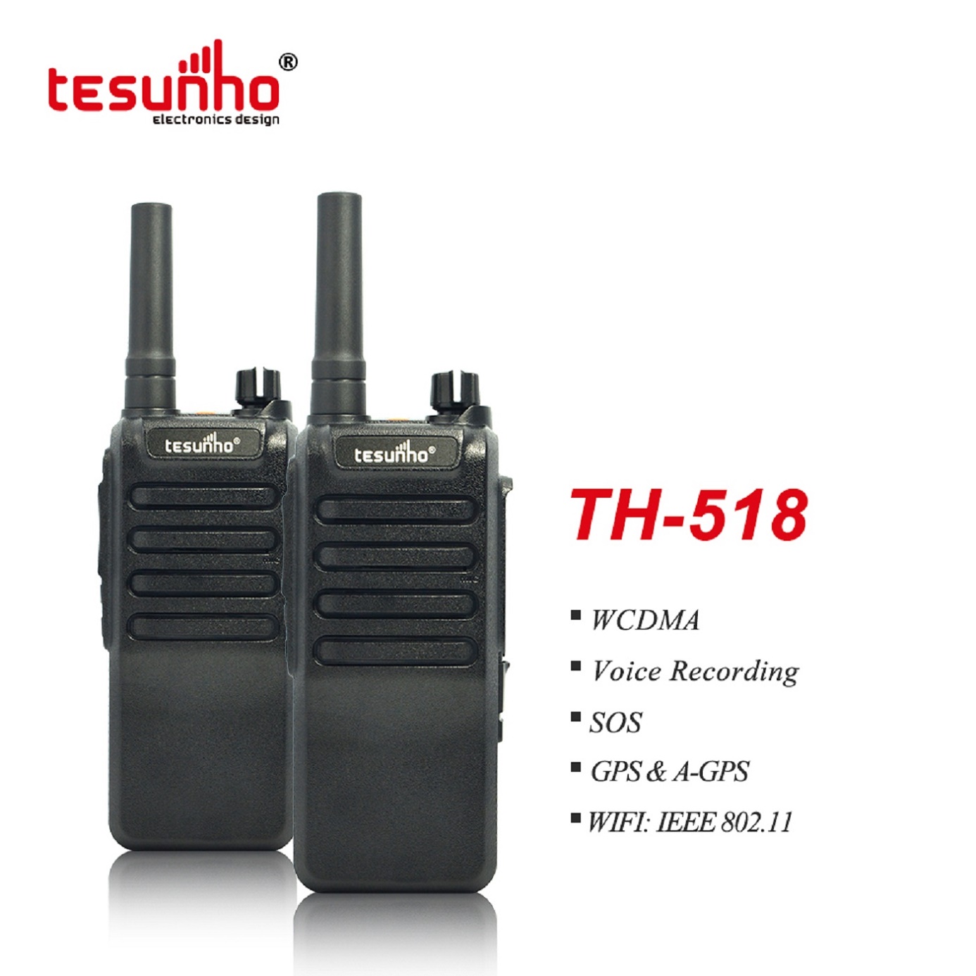GSM WIFI Walkie Talkie With SOS TH-518
