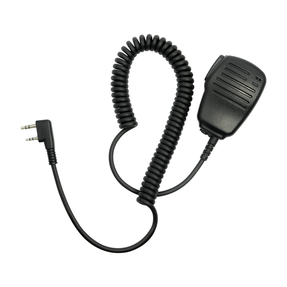 Two-Way Radio Handmic Transceiver Microphone With Portable Walkie Talkie