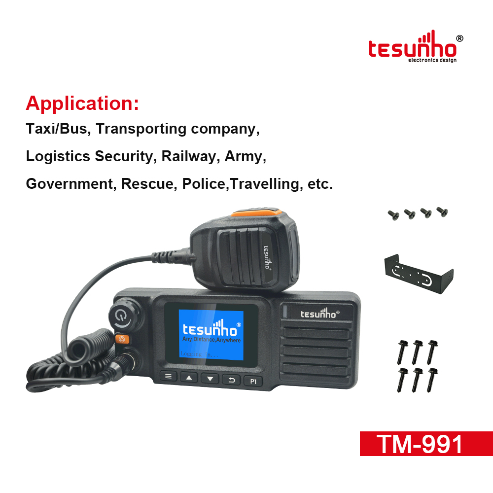 Wide Area Dispatch Communication Systems, Land Mobile Radios, Vehicle Radios TM-991