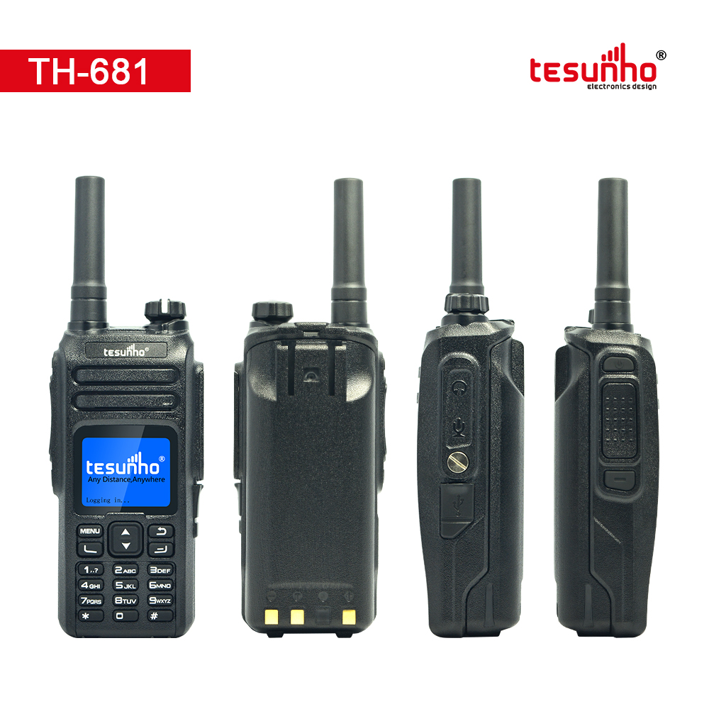 4G ROIP LTE Walkie Talkie Tesunho 2way Radio TH681