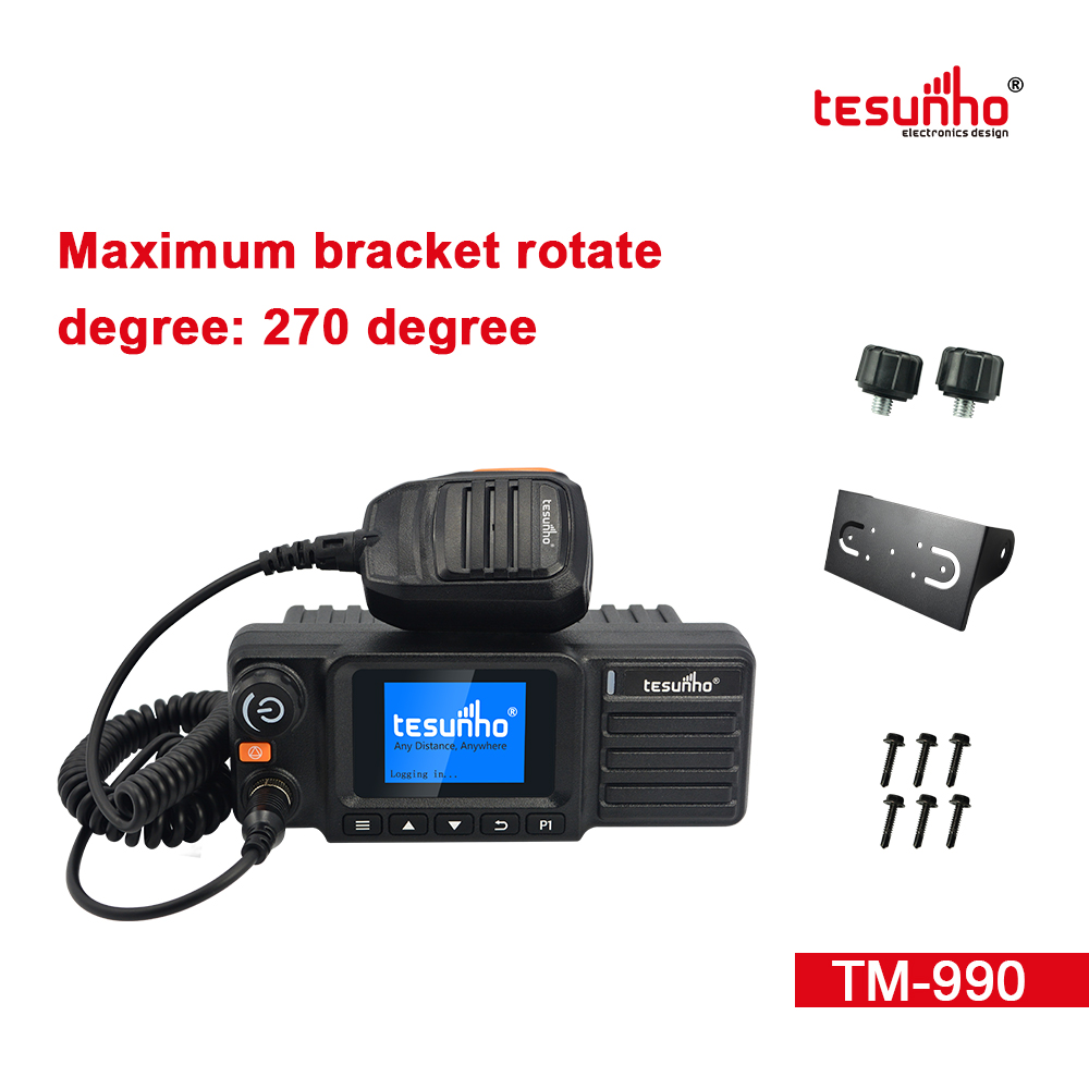 TM990 Tesunho Mobile Radio LTE Walkie Talkie For Taxi