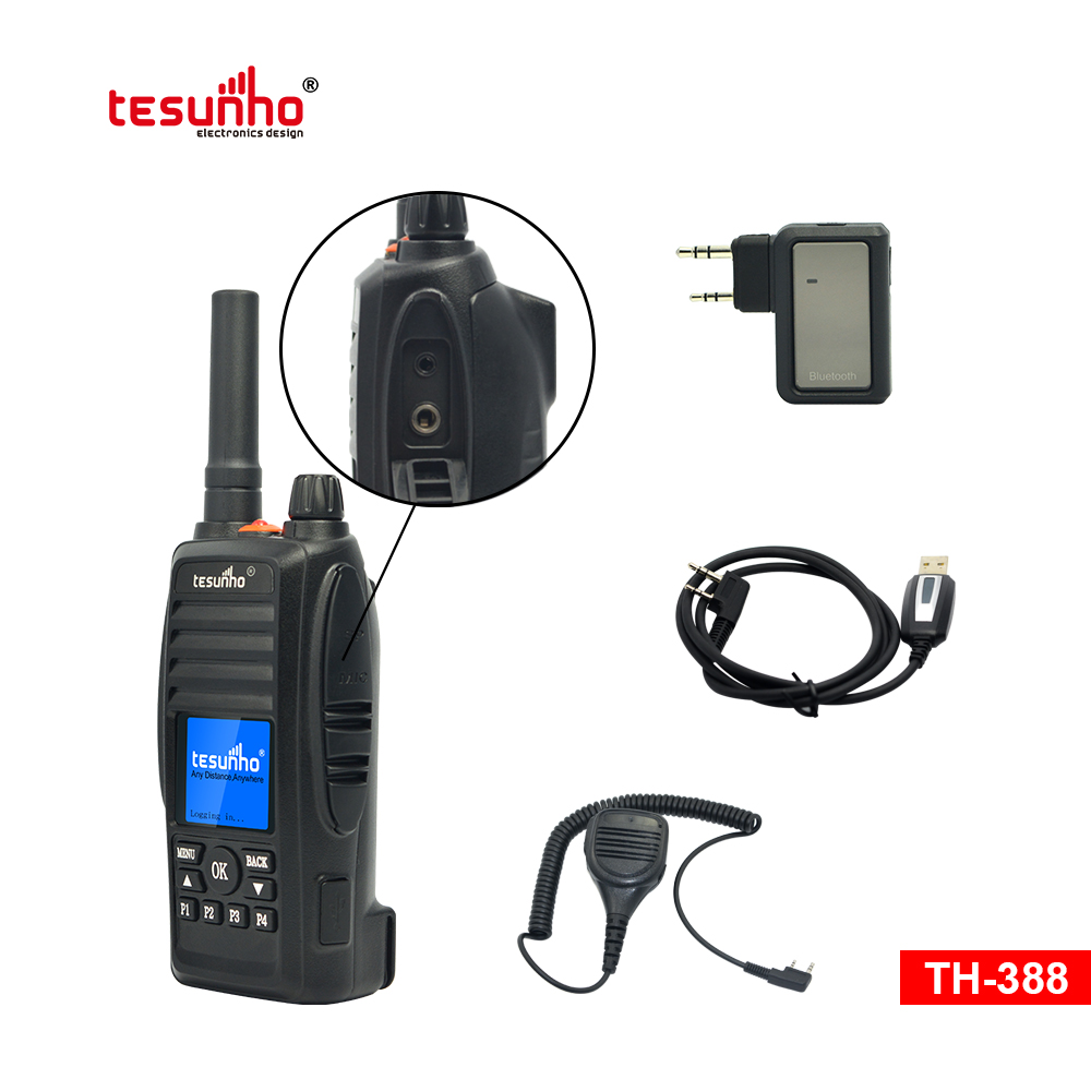 Security PTT Smart Walkie Talkie With SOS HOT MIC TH-388
