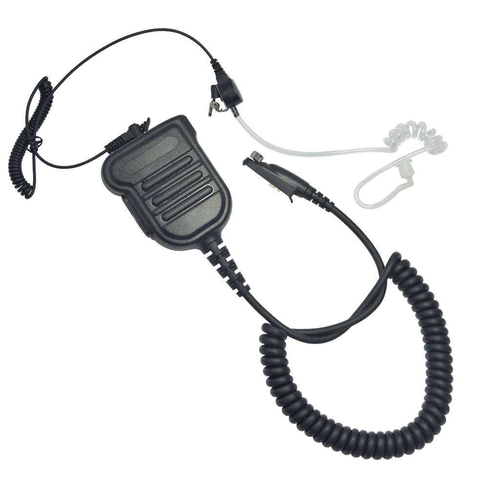 2Way Radio Hand Microphone With Earpiece