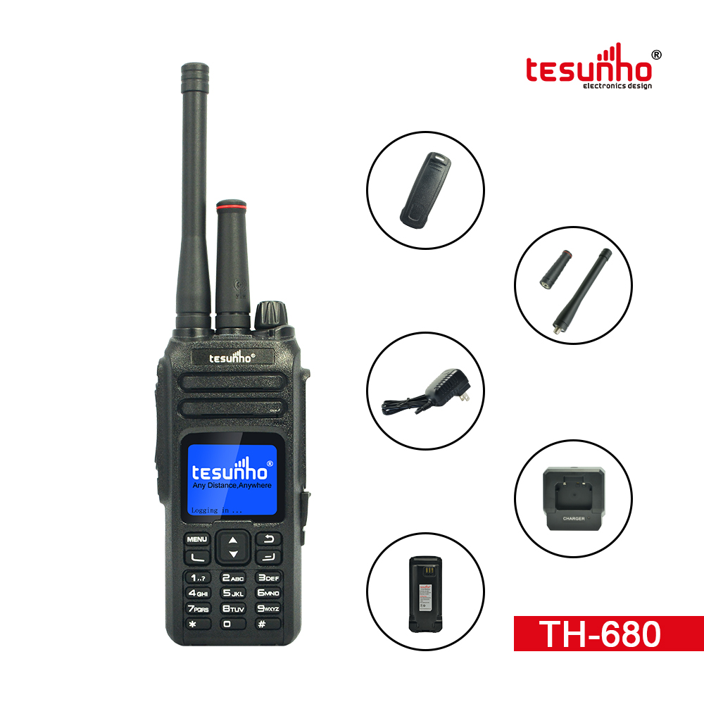 Gateway Walkie Talkie Combined 3G VHF/UHF Analog POC Radio TH-680