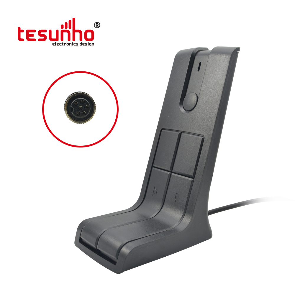 TA-M1 Base Station Desktop Microphone , Used for Two-way Radio, With PTT 