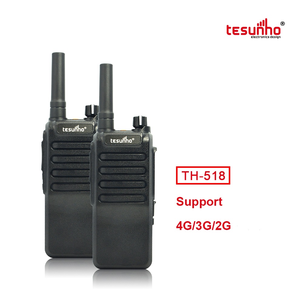 Tesunho TH-518L 4G LTE Push-To-Talk Walkie Talkie For Rental