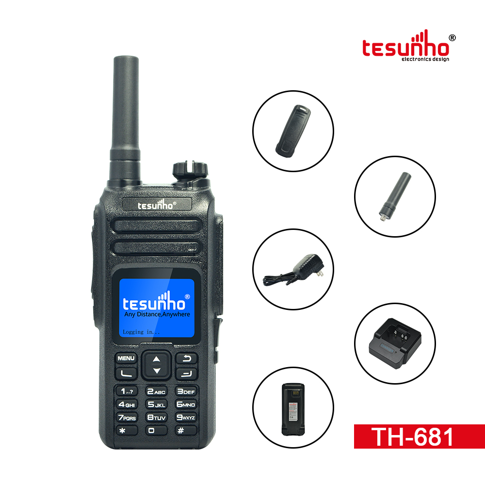 4G ROIP LTE Walkie Talkie Tesunho 2way Radio TH681