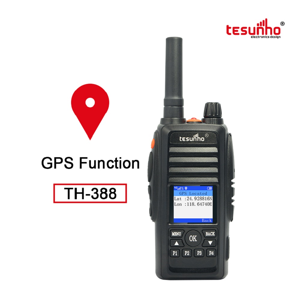 POC Walkie Talkie LTE 4G Radio With GPS Tracking TH-388