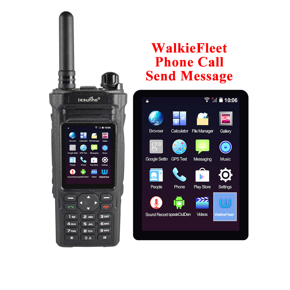 Android Walkie Talkie Work With Walkiefleet,Zello,Realptt,Broadnet