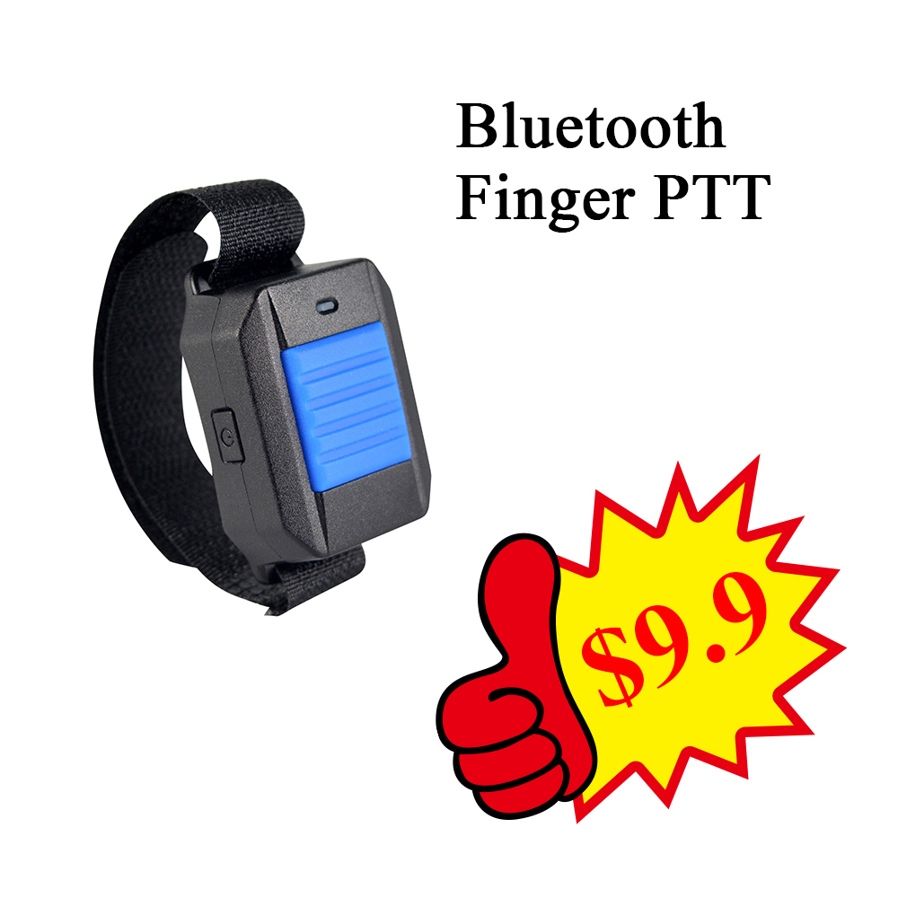 Wireless PTT Zello Bluetooth Remote PTT Button B-PTT