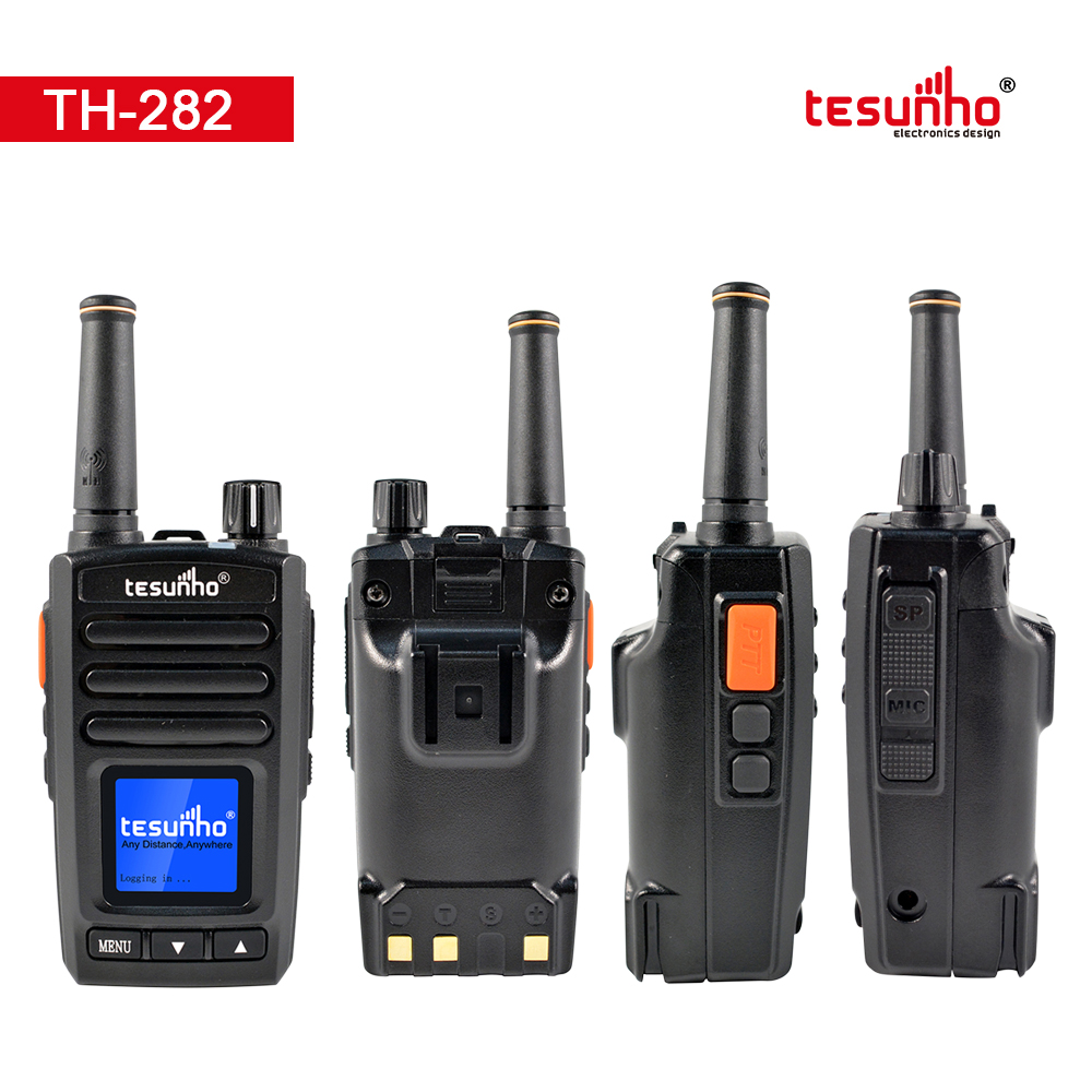 Portable 200 Km Range Small Size POC Radio TH-282