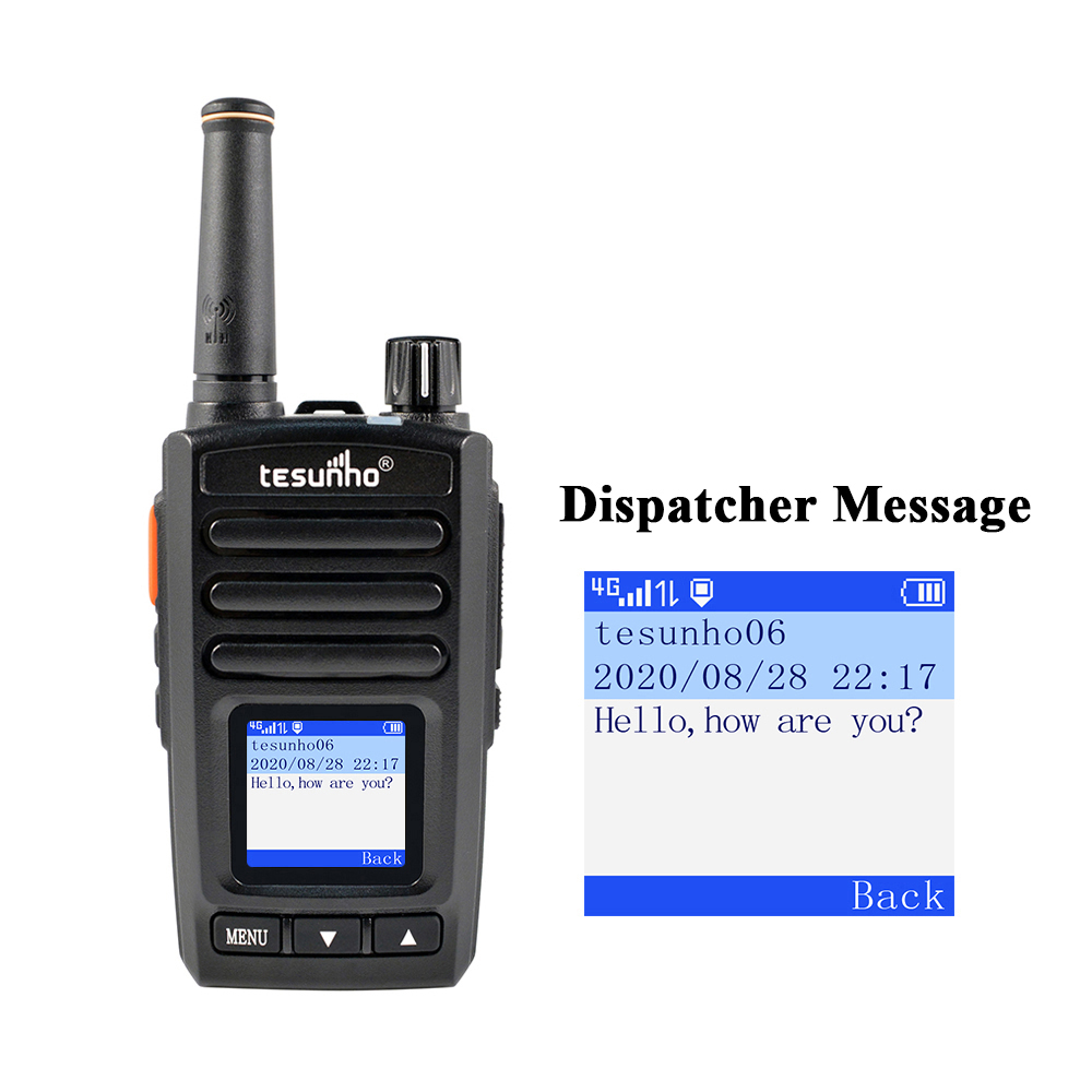 Mini Two Way Radio With Dispatcher Message TH-282