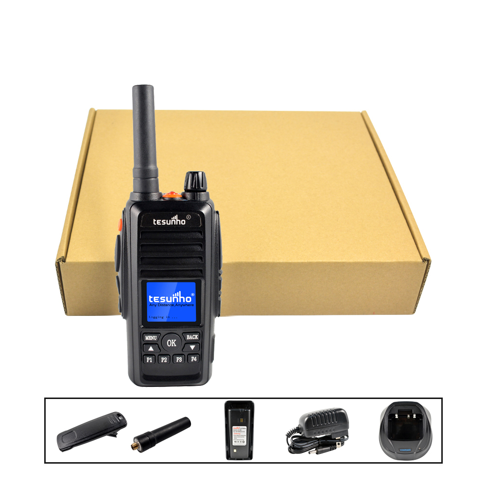 Manufacturer Dual Sim Card PoC Radio LTE Walkie Talkie With GPS TH-388