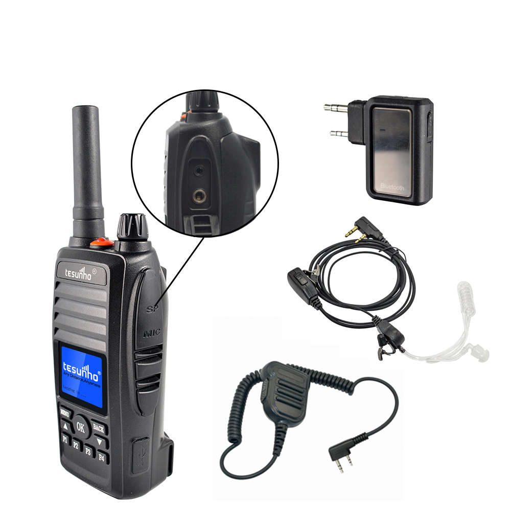 Manufacturer Dual Sim Card PoC Radio LTE Walkie Talkie With GPS TH-388