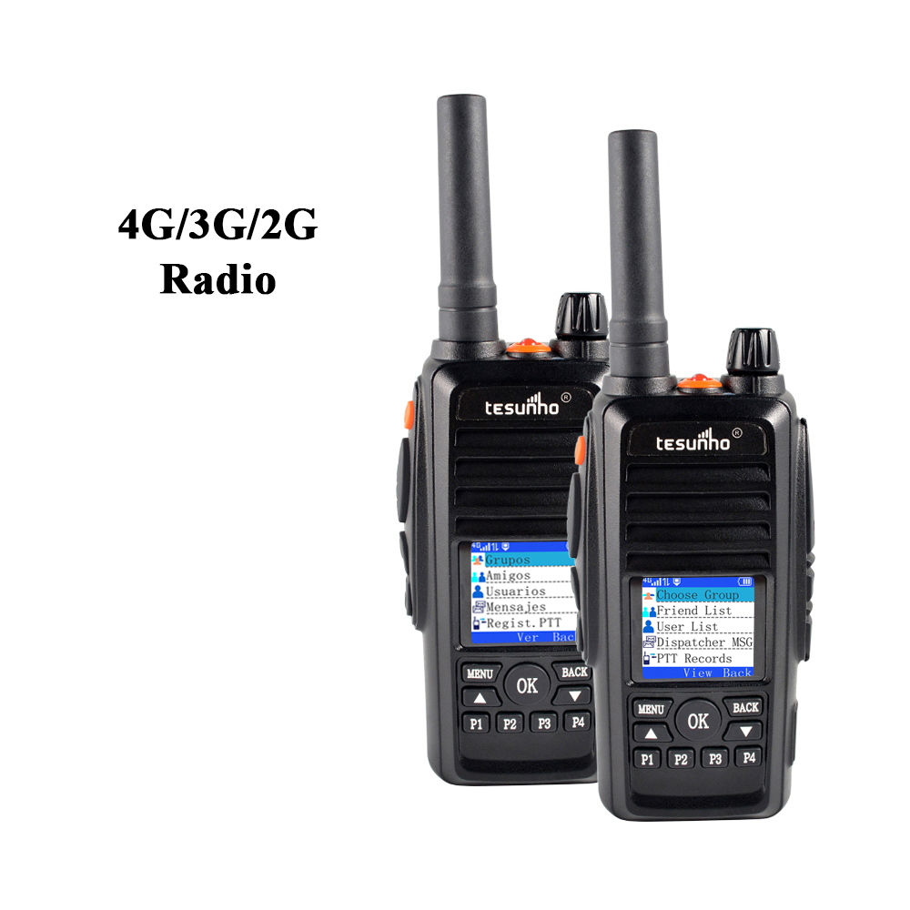 Manufacturer Dual Sim Card PoC Radio LTE Walkie Talkie With GPS TH-388