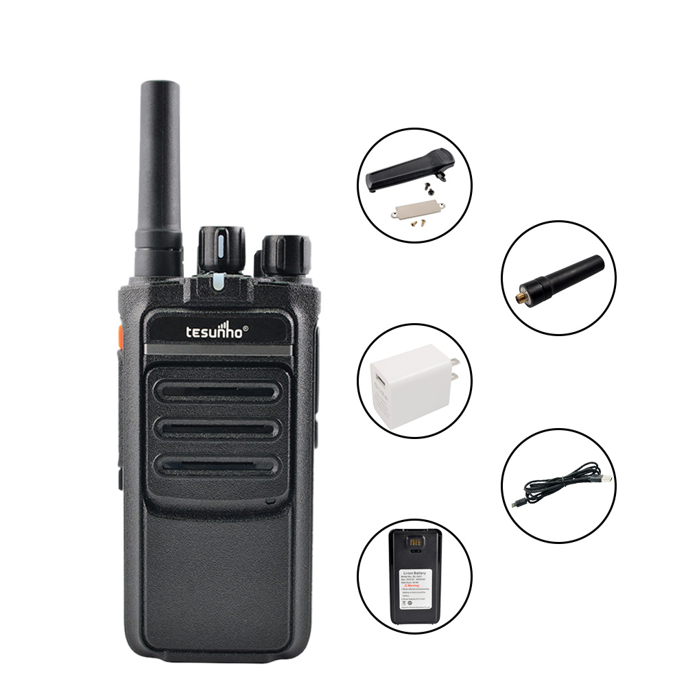 Man Down Ai Noise Reduction Portable LTE PoC Radio TH-510 