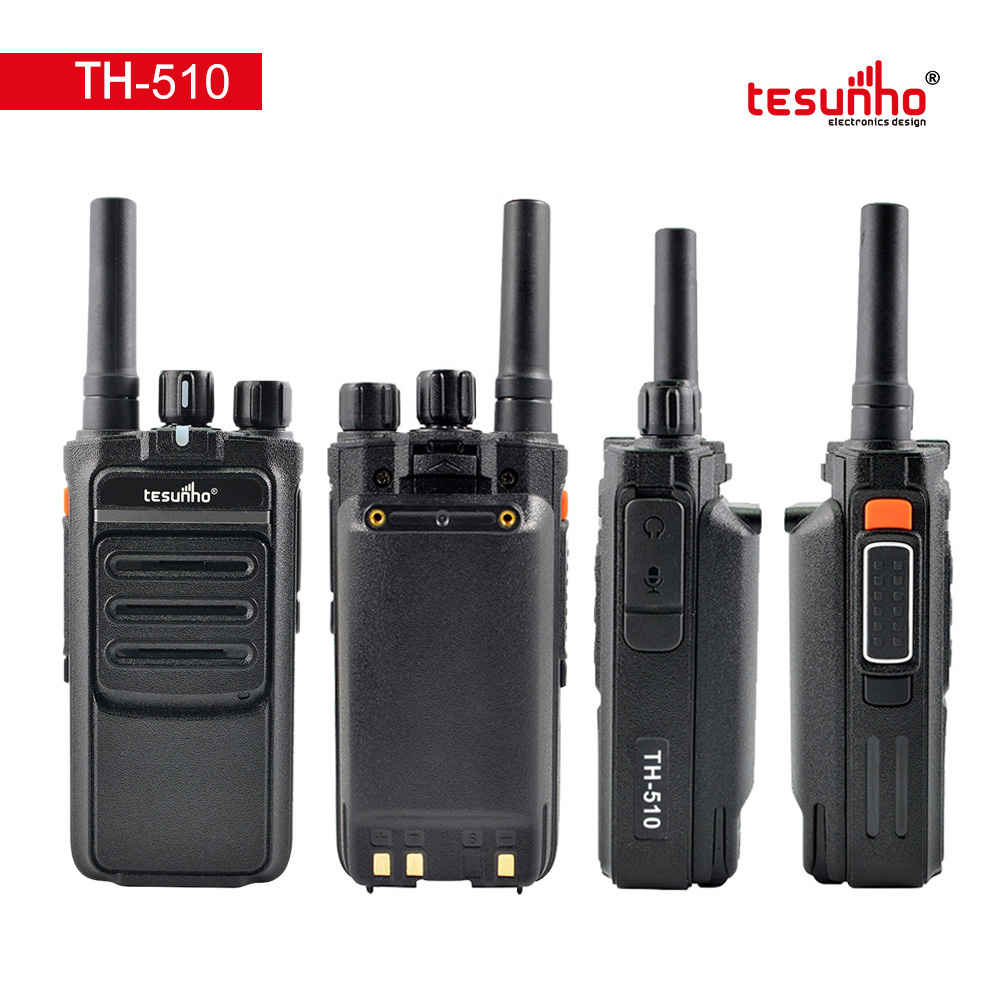 Noise Cancelling PoC Walkie-talkie TH-510 With Group Quick Switch Knob
