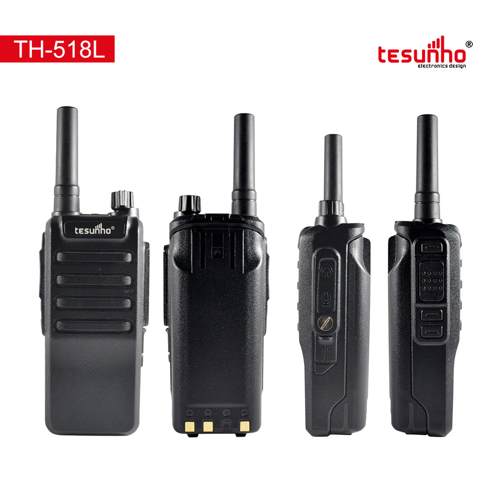 4G LTE Push-To-Talk Walkie Talkie For Rental Tesunho TH-518L 
