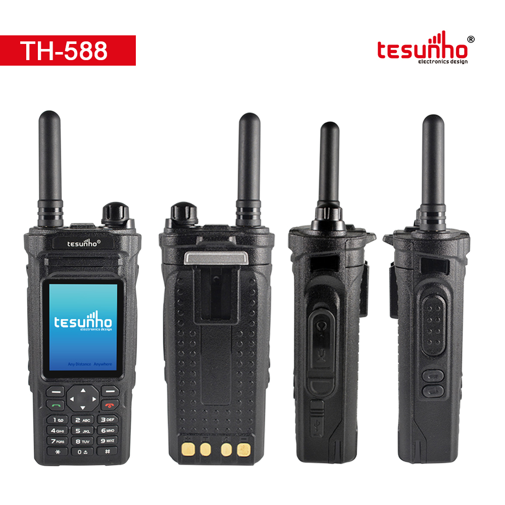 Android WIFI PTT Two Way Radio With GPS, Tesunho TH-588 
