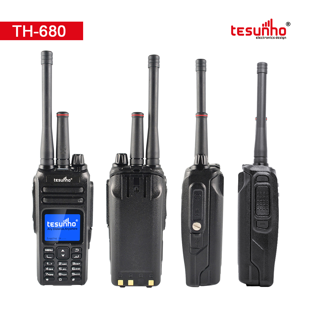 850MHz PoC Radio 400MHz UHF Walkie Talkie Combined Tesunho TH-680