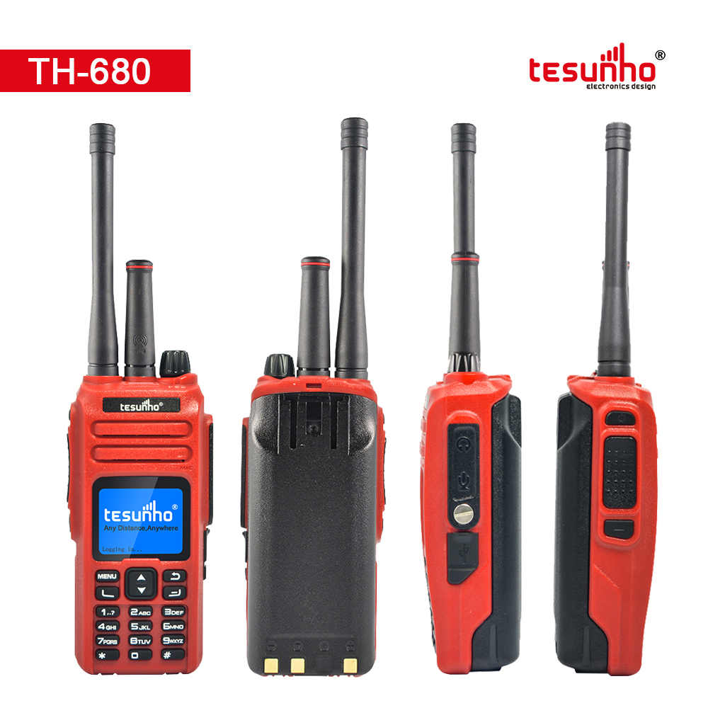 Thailand 245-247MHz 3G 4G Network Walkie Talkie TESUNHO TH-680