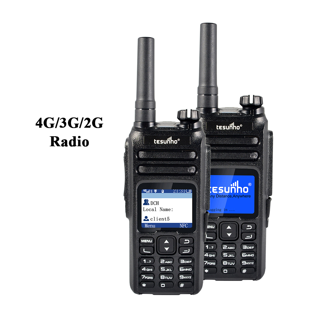 4G LTE PoC Radio Trunking Radios With Phone Call Tesunho TH-681 