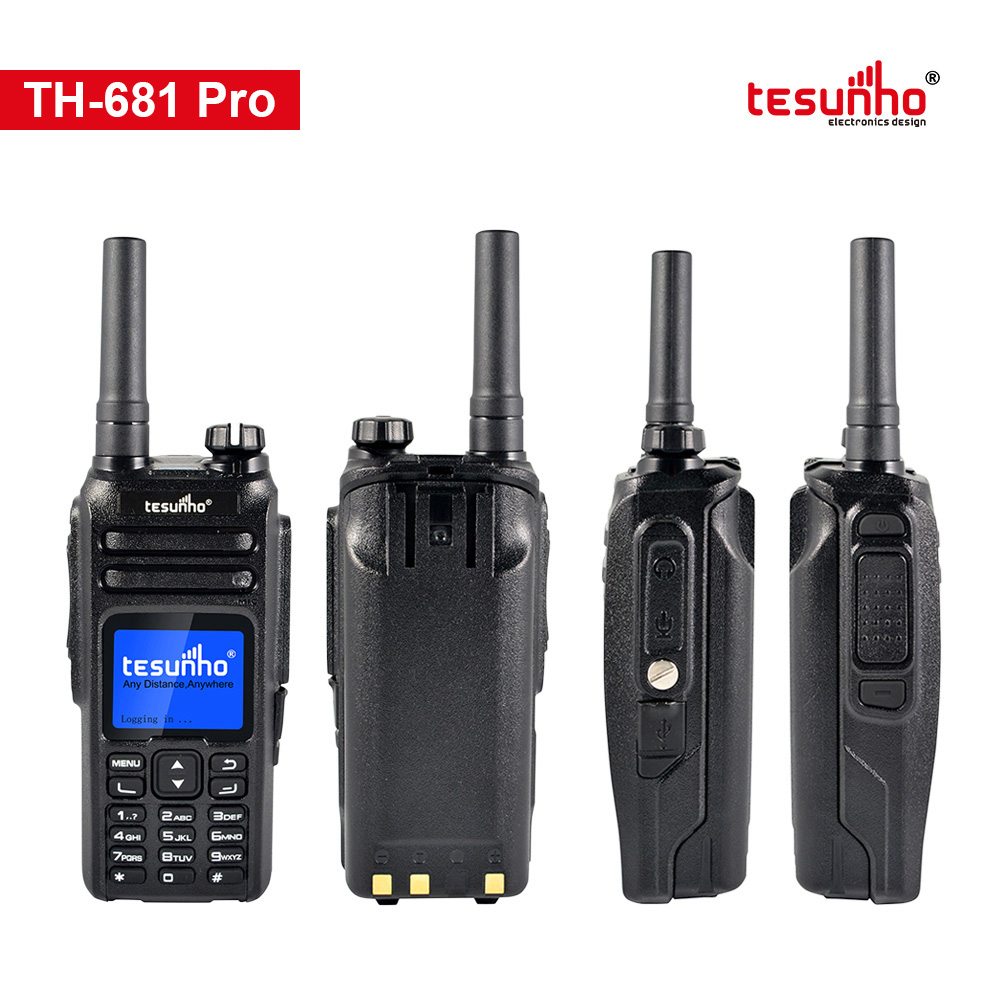 Professional Wi-Fi Network PoC Portable Two Way Radio TH-681 Pro