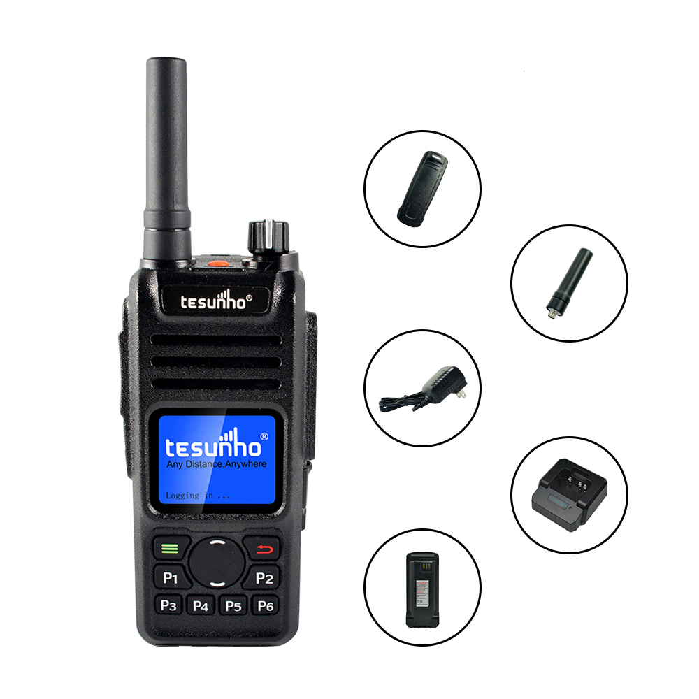 NFC OEM POC Two Way Radio de red pública TH-682 Tesunho