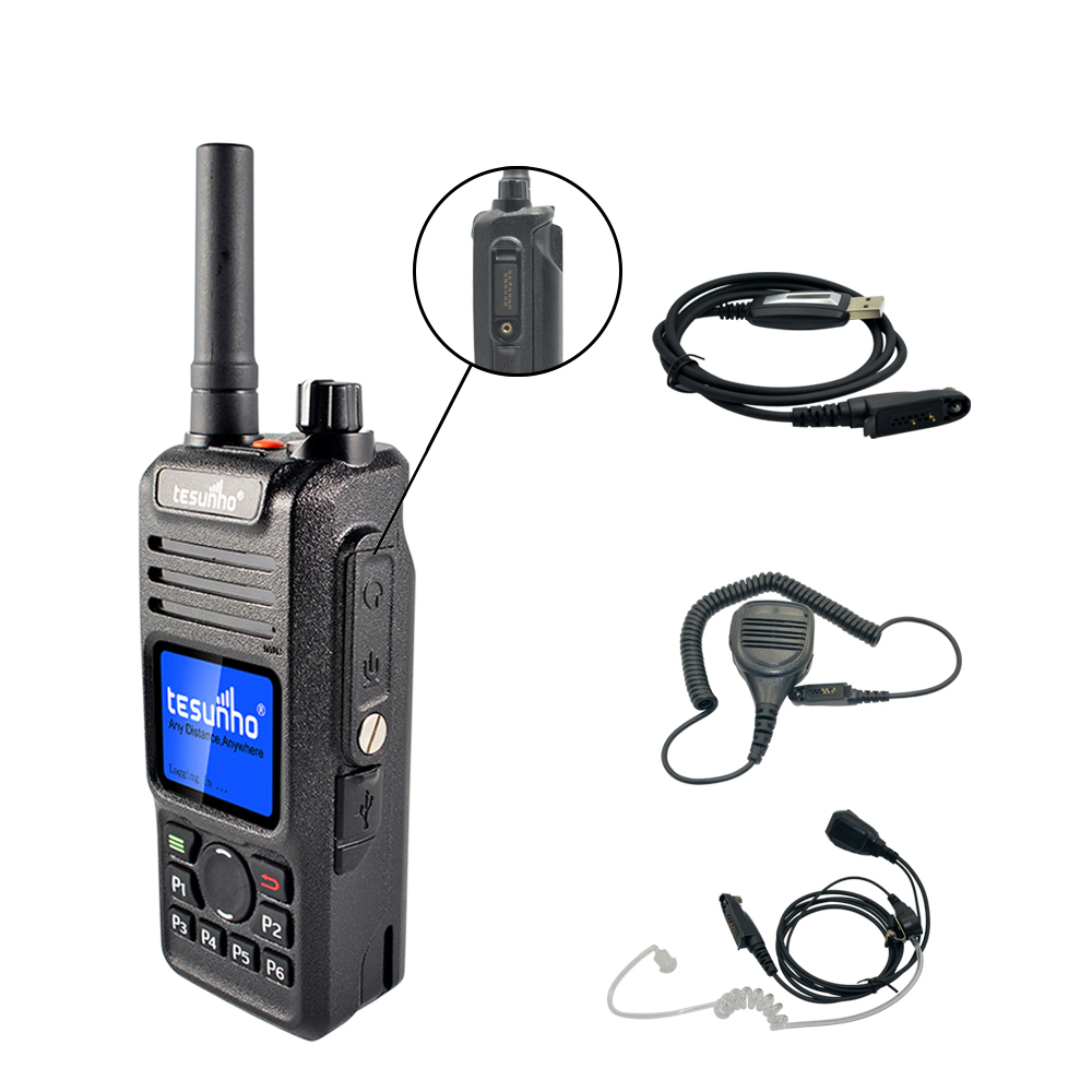 NFC OEM POC Two Way Radio de red pública TH-682 Tesunho