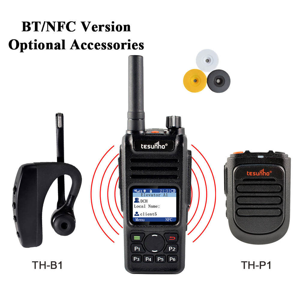 100 km long range RFID walkie talkie portable radio with bluetooth  TH-682_Walkie Talkie_Walkie Talkie_Products_Quanzhou Tesunho Electronics  Co.,Ltd