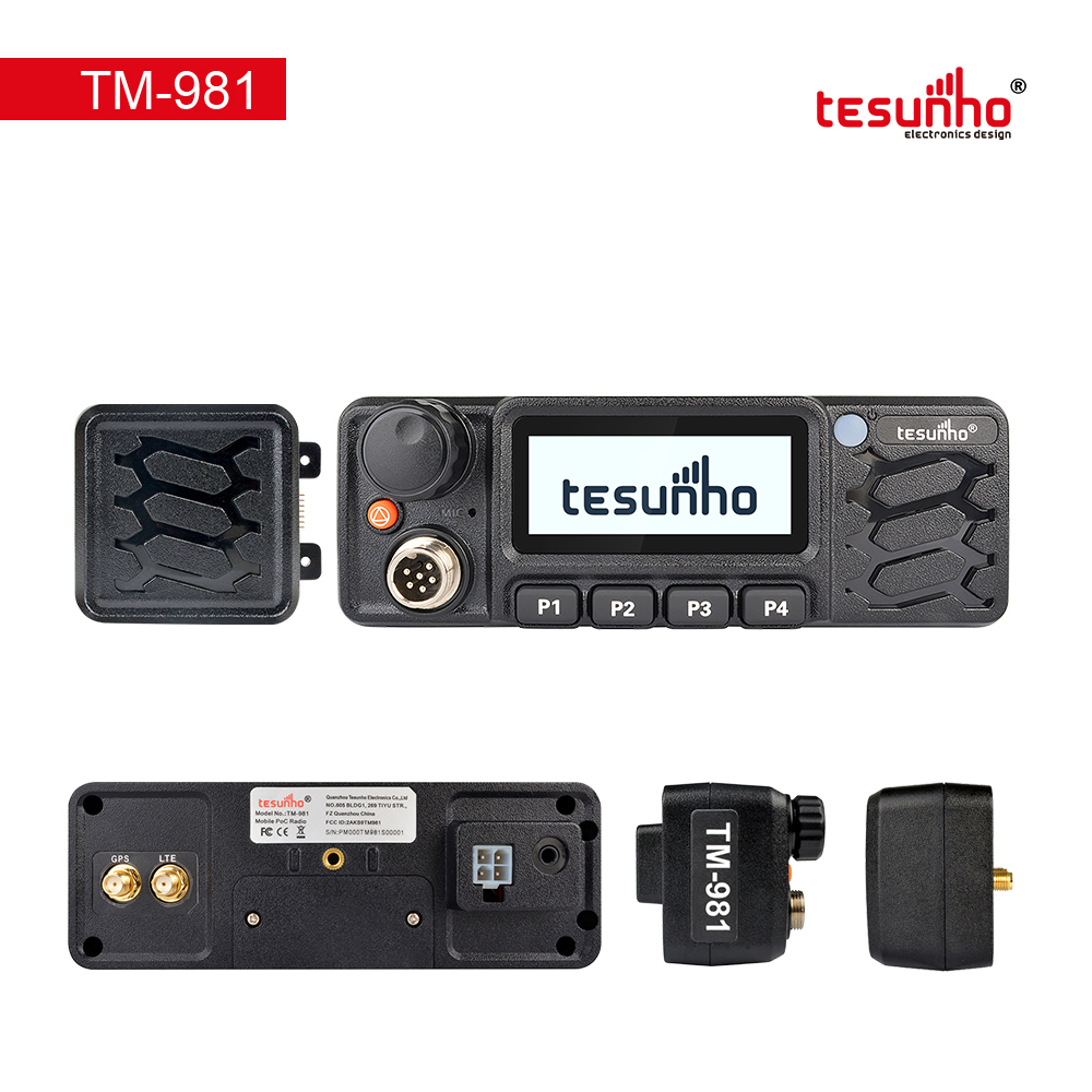 Multi-Function 4G LTE Vehicle Mobile Radio Tesunho TM-981 for Europe