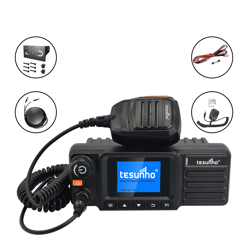 4G Trunking PoC Car Radio bidireccional de red pública TM-990