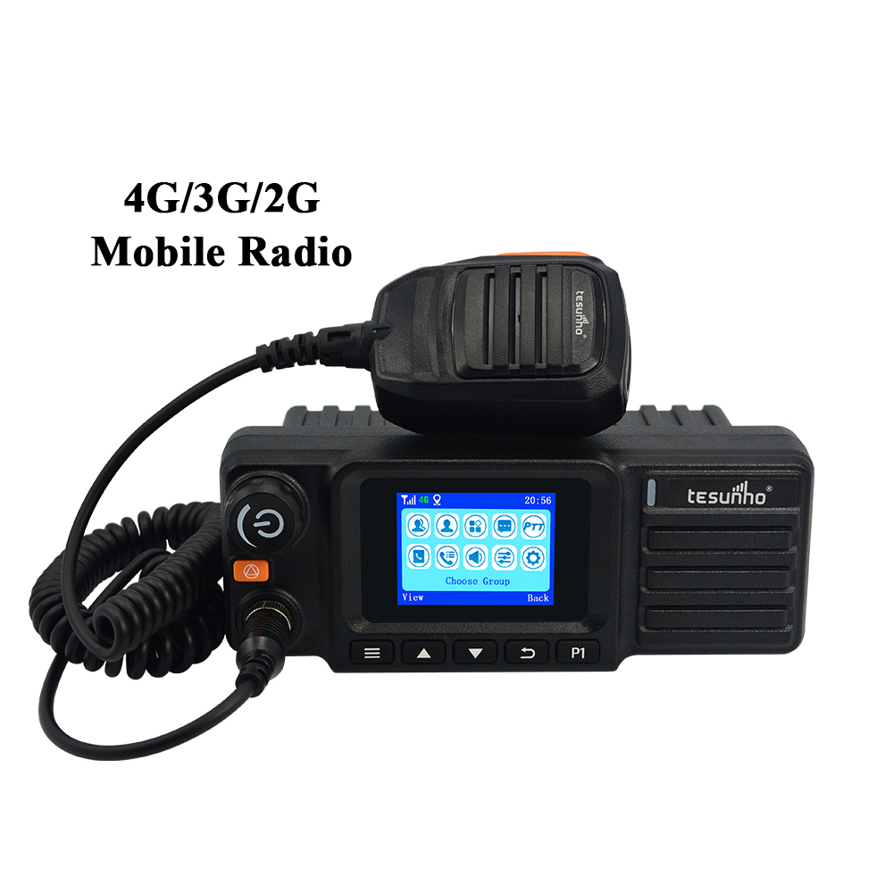 Professional SOS 4G Poc Radio Walkie Talkie For Car TM-990