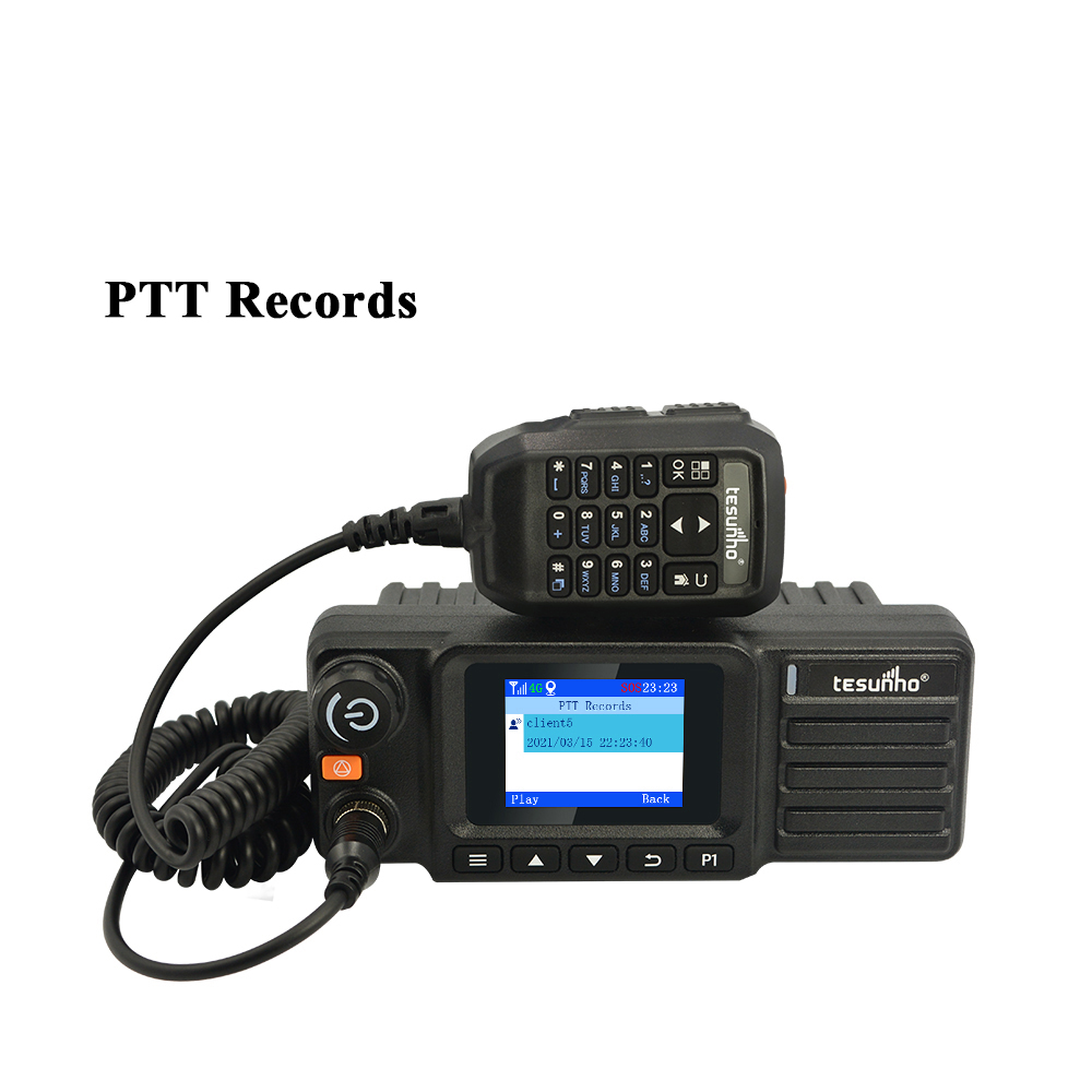 Multi Band Mobile Radio, Dual Mode GSM Poc Radio, 4G LTE Car Radio TM-990D