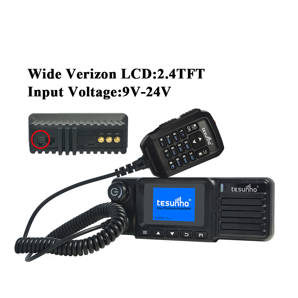 DMR LTE PoC Radio For Logistics Company,TM-990DD Tesunho Mobile Radio