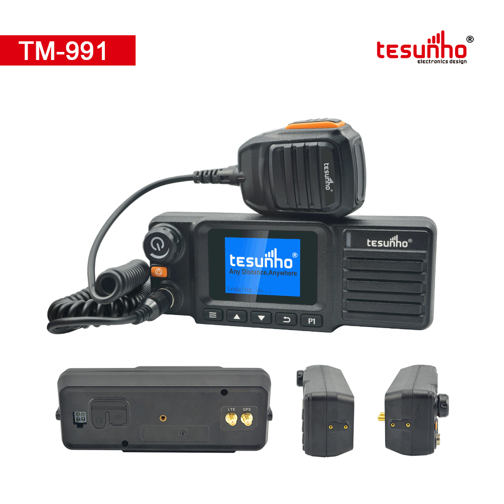 IP Two Way Radio With LCD For Bus TM-991 