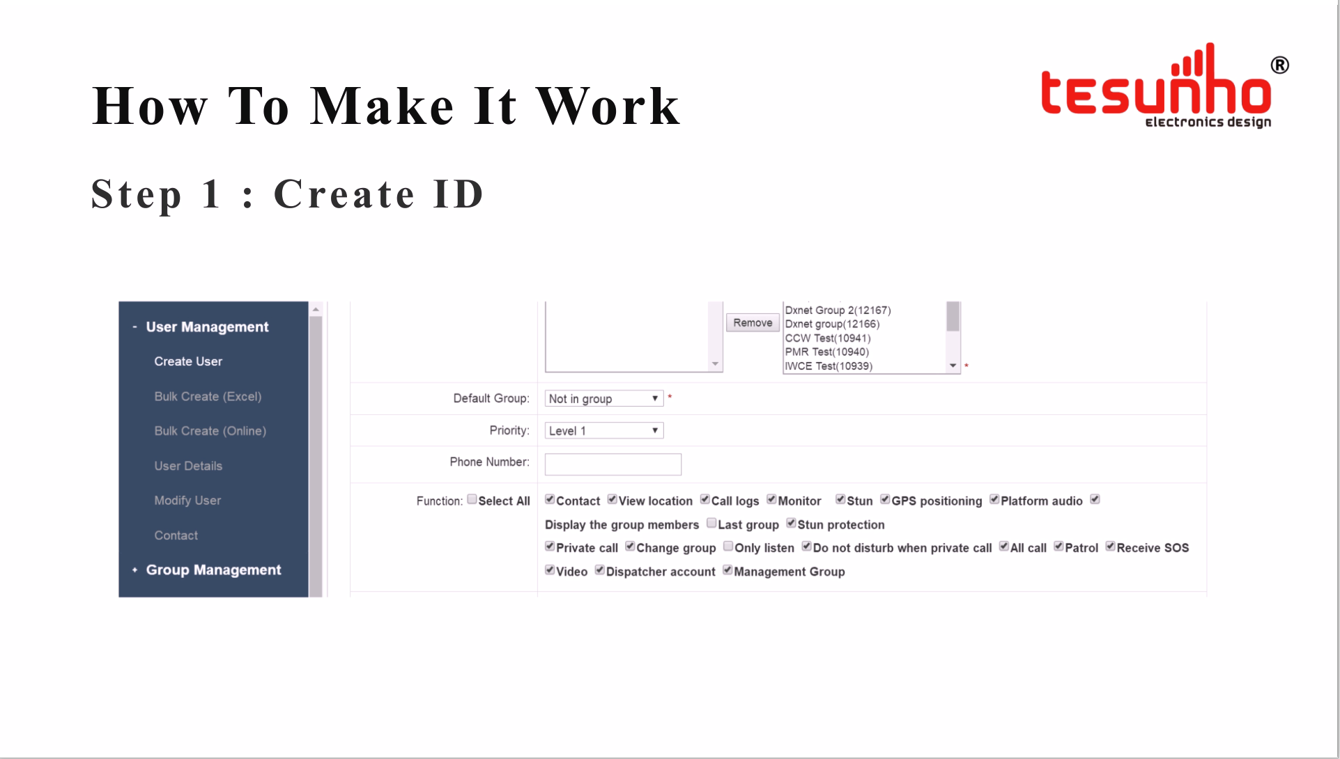 How to make PoC radio work?